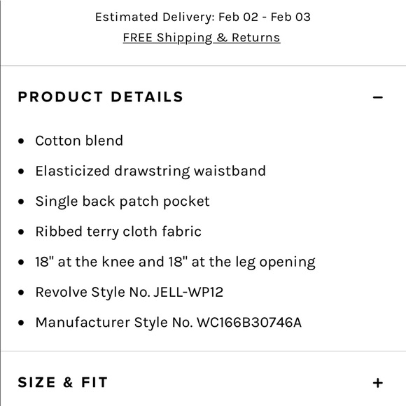 JOHN ELLIOTT Ribbed Terry Sweatpant + Sweatshirt - Picture 16 of 16